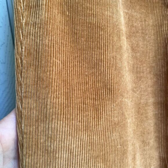 Aritzia Babaton Wide-Leg Corduroy Pants – Camel – Sz 4 (fits like 4/6) - Picture 6 of 8